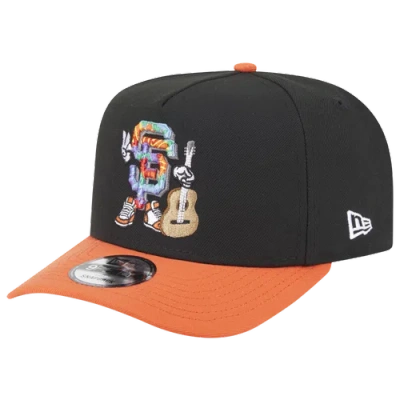 New Era San Francisco Giants  Giants 9fifty A-frame Cartoon Cap In Black