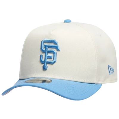 New Era San Francisco Giants  Giants 9forty A-frame Cap In Carolina/silver