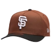 New Era San Francisco Giants  Giants 9forty A-frame Cap In Brown