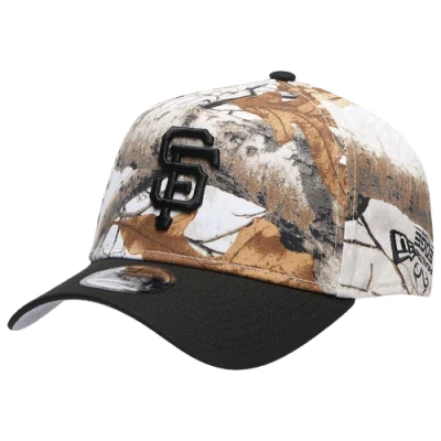 New Era San Francisco Giants  Giants 9forty A-frame Snow Realtree Cap In Multi