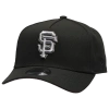 New Era San Francisco Giants  Giants 9forty Metallic A-frame Cap In Black