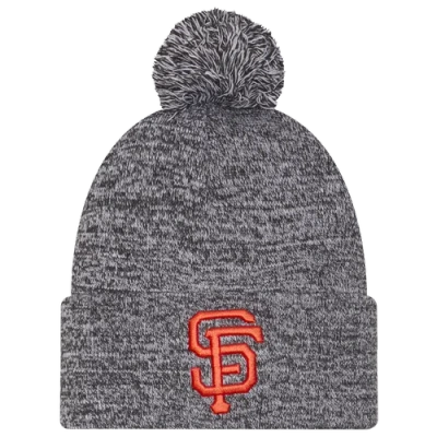 New Era San Francisco Giants  Giants Marl Pom Knit In Gray