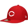 NEW ERA NEW ERA SCARLET CINCINNATI REDS LOW PROFILE 59FIFTY FITTED HAT
