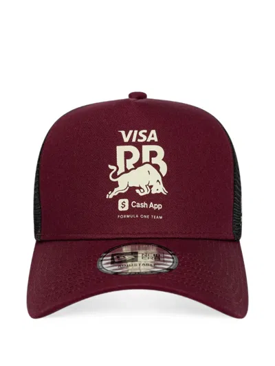 New Era Seasonal E-frame Visa Cash App Rb Logo-print Trucker Cap In Multi