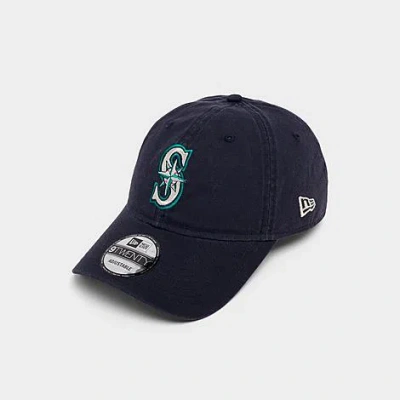 New Era Seattle Mariners Mlb 9twenty Strapback Hat In Blue