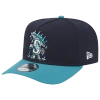 New Era Seattle Mariners  Mariners 9fifty A-frame Cartoon Cap In Blue
