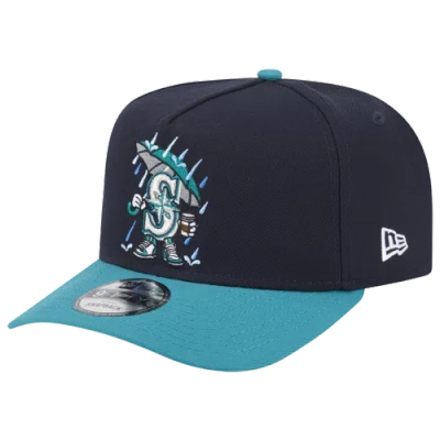 New Era Seattle Mariners  Mariners 9fifty A-frame Cartoon Cap In Blue