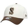 New Era Seattle Mariners  Mariners 9forty A-frame Cap In White/walnut