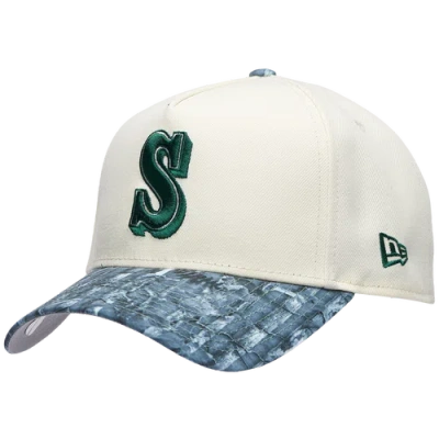 New Era Seattle Mariners  Mariners 9forty A-frame Tonal Realtree Cap In White