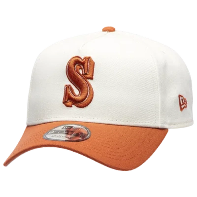 New Era Seattle Mariners  Marlins 940 A Frame Cap In Orange