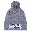 New Era Seattle Seahawks  Seahawks Marl Pom Knit In Gray