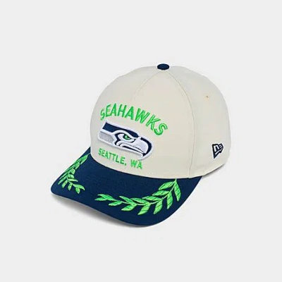 New Era Seattle Seahawks Nfl 2025 Draft 9forty M-crown A-frame Snapback Hat In Blue