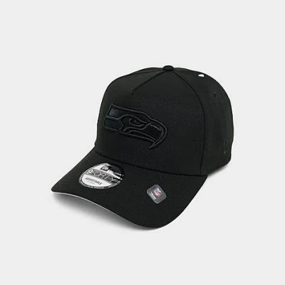 New Era Seattle Seahawks Nfl 9forty Tonal Snapback Hat In Black