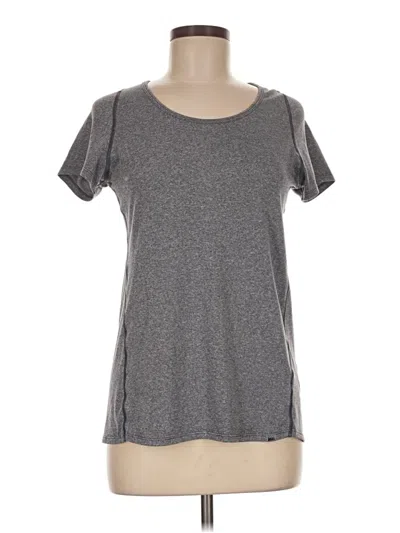 Pre-owned New Era Short Sleeve Top Gray Crew Neck Tops