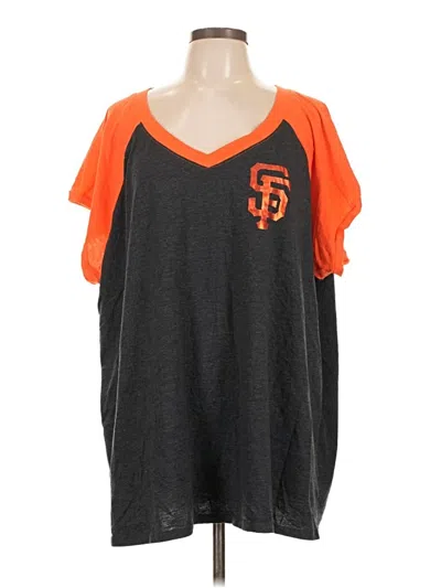 Pre-owned New Era Short Sleeve T-shirt In Orange