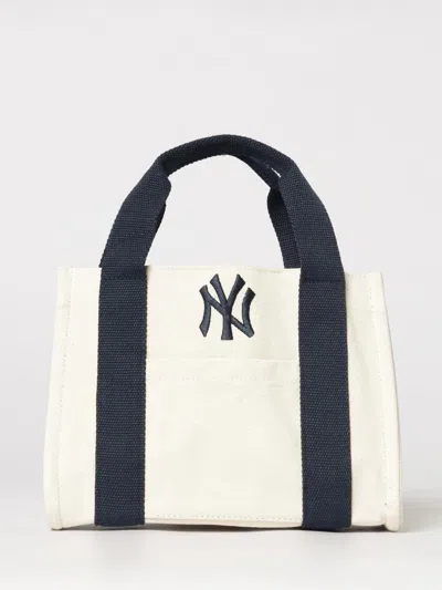 New Era Shoulder Bag Woman Color Ivory In White