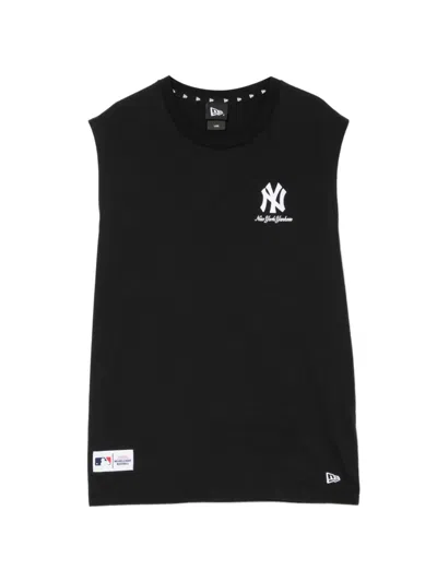 New Era Sleeveless Top In Black
