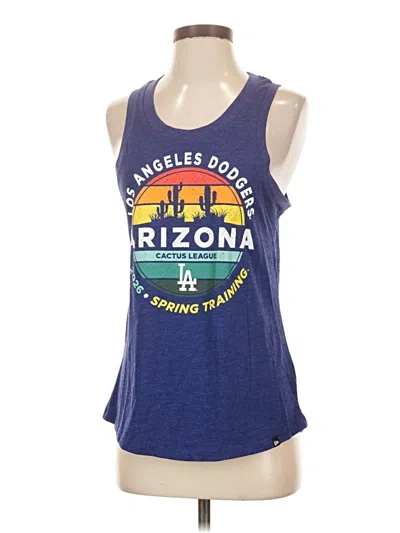 Pre-owned New Era Sleeveless Top Blue Scoop Neck Tops