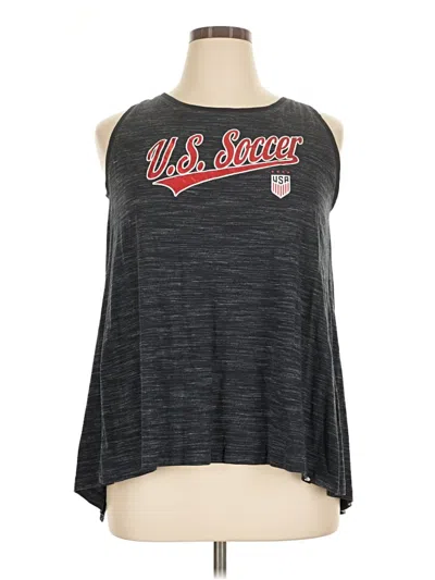 Pre-owned New Era Sleeveless T-shirt In Gray