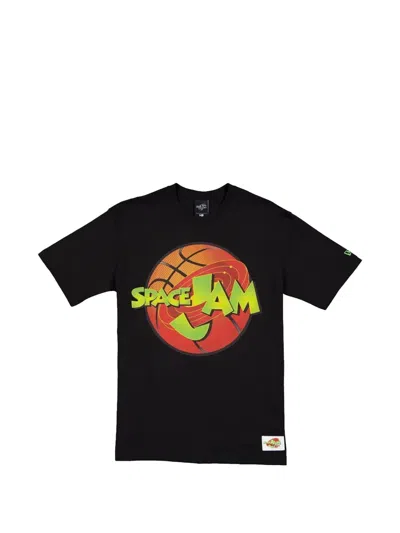 New Era Space Jam Graphic-print T-shirt In Black