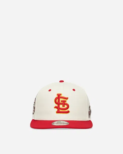 New Era St. Louis Cardinals Mlb Mascot Pin 9fifty Snapback Adjustable Cap Red In Gray