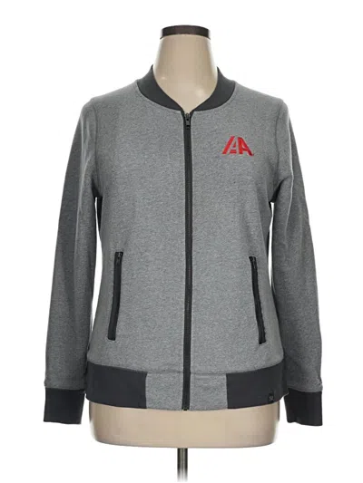 Pre-owned New Era Sweatshirt In Gray