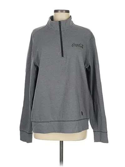 Pre-owned New Era Sweatshirt In Gray