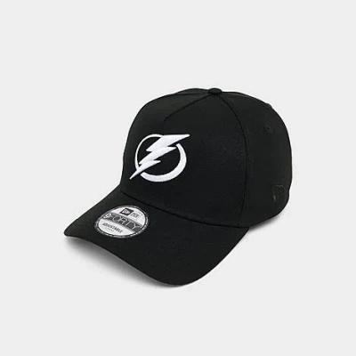 New Era Tampa Bay Lightning Nhl 9forty Monochrome Snapback Hat In Black