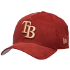 New Era Tampa Bay Rays  Rays 9forty A-frame Tonal Cord Cap In Orange