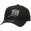 New Era Tampa Bay Rays  Rays 9forty Metallic A-frame Cap In Black