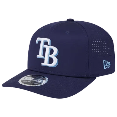 New Era Tampa Bay Rays  Rays Perf 970 Adjustable Cap In Blue