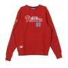 New Era Team Apparel Script Crew Phiphi Men's Crewneck Sweatshirt In Red