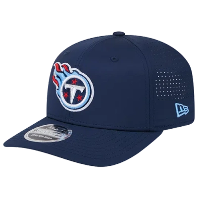 New Era Tennessee Titans  Titans Perf 970 Adjustable Cap In Blue