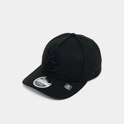 New Era Tennessee Titans Nfl 9forty M-crown A-frame Snapback Hat In Black