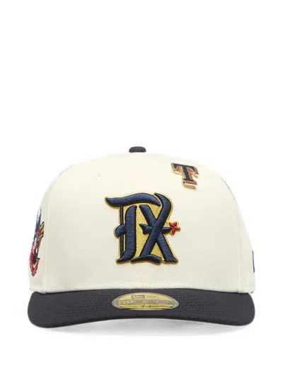 New Era Texas Rangers Mlb 59fifty Cap In Black