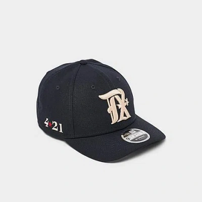 New Era Texas Rangers Mlb 9forty M-crown Snapback Hat In Black