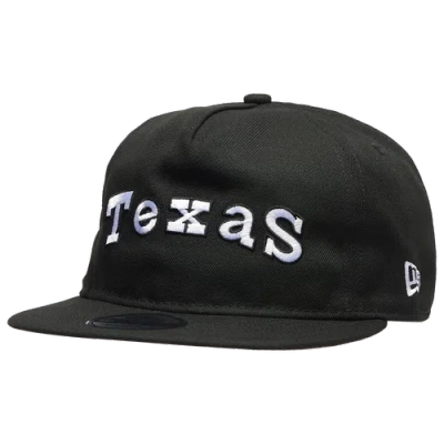 New Era Texas Rangers  Rangers 1920 Metal State Cap In Black