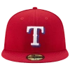New Era Texas Rangers  Rangers 59fifty Authentic Cap In Red