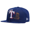 New Era Texas Rangers  Rangers 950 State Stitch Cap In Blue