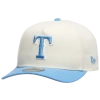 New Era Texas Rangers  Rangers 9forty A-frame Cap In Silver/carolina