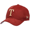 New Era Texas Rangers  Rangers 9forty A-frame Tonal Cord Cap In Red