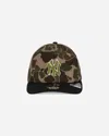 New Era Three Looms 19twenty New York Yankees Mlb Wool Cap Duck Camo In Brown