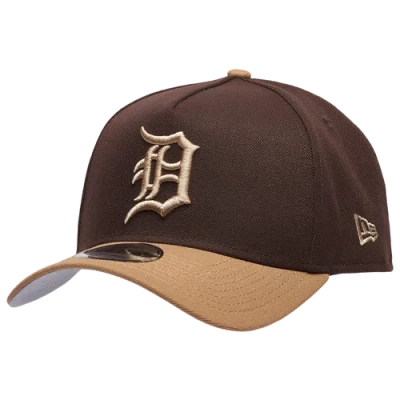 New Era Tigers 940af Cap In Brown