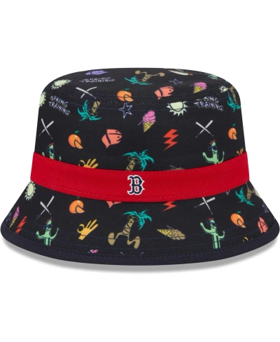 New Era Babies' Toddler Boys And Girls  Navy Boston Red Sox Spring Training Icon Bucket Hat