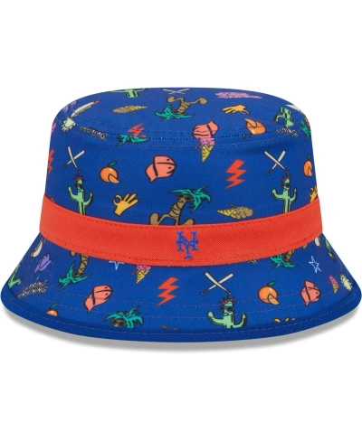 New Era Babies' Toddler Boys And Girls  Royal New York Mets Spring Training Icon Bucket Hat In Multi