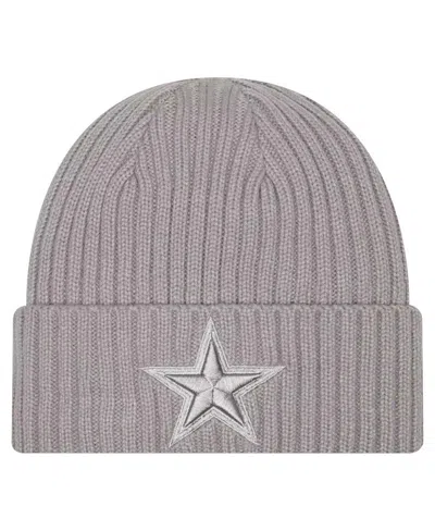 New Era Babies' Toddler Gray Dallas Cowboys Tonal Color Pack Cuffed Knit Hat In White