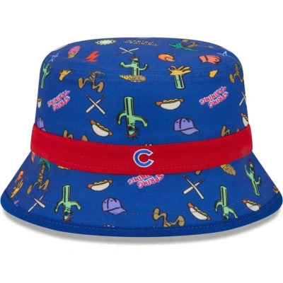 New Era Kids' Toddler  Royal Chicago Cubs Spring Training Icon Bucket Hat