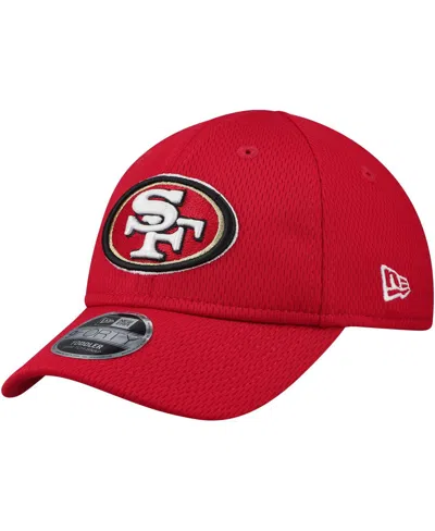 New Era Kids' Toddler Scarlet San Francisco 49ers Main 9forty Adjustable Hat In Red