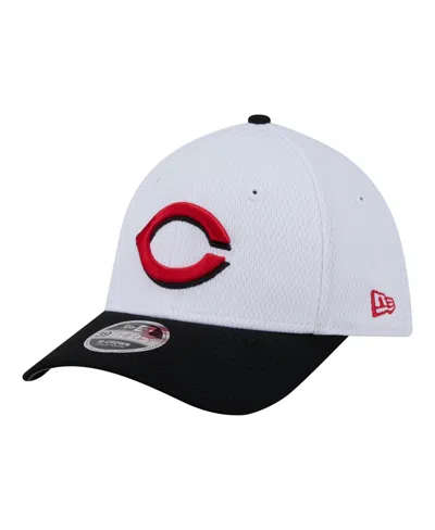 New Era Babies' Toddler White Cincinnati Reds Baseball 39thirty M-crown Adjustable Hat