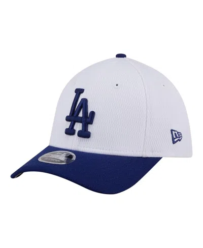 New Era Babies' Toddler White Los Angeles Dodgers Baseball 39thirty M-crown Adjustable Hat In Blue